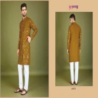 Shubhvastra Heritage Vastra Wholesale New Exclusive Festival Wear Embroidered Kurta