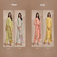 Omtex Hidayat Wholesale Pure Linen Jacquard With Work Salwar Suits