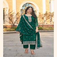 Aanchi Spirit Wholesale 3 Piece Set Straight Concept Readymade Suits