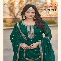 Aanchi Spirit Wholesale 3 Piece Set Straight Concept Readymade Suits