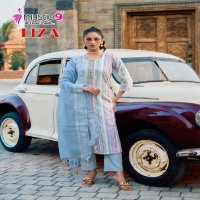 Mystic 9 Liza Vol-2 Wholesale Cotton Handloom Straight Cut Tops With Pant And Dupatta