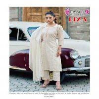 Mystic 9 Liza Vol-2 Wholesale Cotton Handloom Straight Cut Tops With Pant And Dupatta