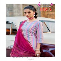 Mystic 9 Liza Vol-2 Wholesale Cotton Handloom Straight Cut Tops With Pant And Dupatta