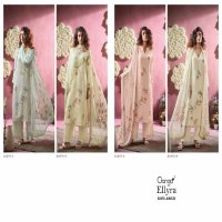 Ganga Ellyra S3375 Wholesale Pure Linen With Embroidery Work Salwar Suits