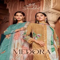 Shiddat By Esta Medora Wholesale Cambric Cotton With Work Dress Material