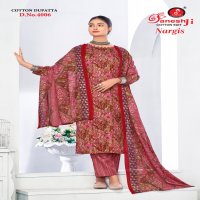 Ganeshji Nargis Vol-4 Wholesale Pure Cotton Printed Dress Material