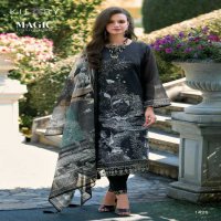 magic by kilory trends linen pretty look pakistani 3pcs dress