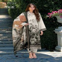 magic by kilory trends linen pretty look pakistani 3pcs dress