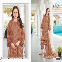 Levisha Naira Nx Vol-14 Wholesale Cambric Cotton With Self Embroidery Dress Material