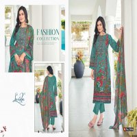 Levisha Naira Nx Vol-14 Wholesale Cambric Cotton With Self Embroidery Dress Material
