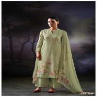 Ganga Olynka S3410 Wholesale Cotton Dobby With Hand Work Salwar Suits
