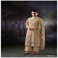 Ganga Olynka S3410 Wholesale Cotton Dobby With Hand Work Salwar Suits