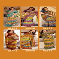 Vallabhi Shefali Vol-3 Wholesale Georgette With Abstract Print Sarees