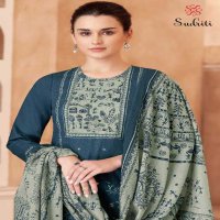 Sudriti Trible Thread Wholesale Pure Cotton Lawn With Hand Work Salwar Suits