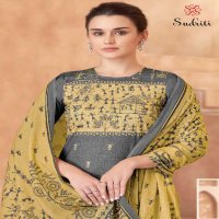 Sudriti Trible Thread Wholesale Pure Cotton Lawn With Hand Work Salwar Suits