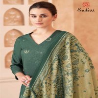 Sudriti Trible Thread Wholesale Pure Cotton Lawn With Hand Work Salwar Suits