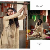 Ganga Papillon Wholesale Cotton Linen With Hand Embroidery Salwar Suits