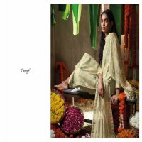 Ganga Papillon Wholesale Cotton Linen With Hand Embroidery Salwar Suits