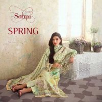 Kimora Sohni Spring Vol-14 Wholesale Pure Linen With Digital Print With Work Salwar Suits