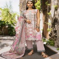 Aabyaan Sana Safina Special Edition Wholesale Luxury Cotton Printed Dress Material