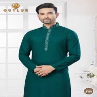 Outluk Wedding Collection Vol-34 Wholesale Kurta Pajama Collection Series Embroidery Kurta with Polo Pant