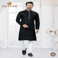 Outluk Wedding Collection Vol-34 Wholesale Kurta Pajama Collection Series Embroidery Kurta with Polo Pant