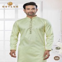 Outluk Wedding Collection Vol-34 Wholesale Kurta Pajama Collection Series Embroidery Kurta with Polo Pant