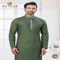 Outluk Wedding Collection Vol-34 Wholesale Kurta Pajama Collection Series Embroidery Kurta with Polo Pant