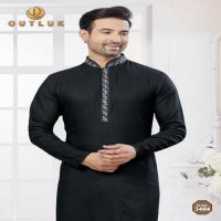 Outluk Wedding Collection Vol-34 Wholesale Kurta Pajama Collection Series Embroidery Kurta with Polo Pant