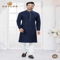 Outluk Wedding Collection Vol-34 Wholesale Kurta Pajama Collection Series Embroidery Kurta with Polo Pant