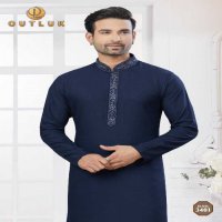 Outluk Wedding Collection Vol-34 Wholesale Kurta Pajama Collection Series Embroidery Kurta with Polo Pant