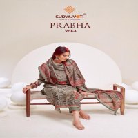 suryajyoti prabha vol 3 modal discharge print casual dress material