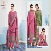 suryajyoti pushpa vol 12 modal discharge print unique dress for ladies