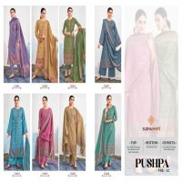 suryajyoti pushpa vol 12 modal discharge print unique dress for ladies