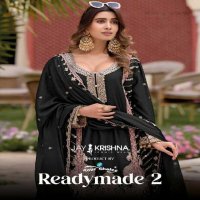 Jay krishna By Your Choice Readymade Vol-2 Wholesale Heavy Chinon Readymade Suits