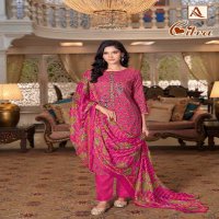 Alok Citra Wholesale Viscose Reyon With Embroidery Work Dress Material