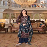 Alok Citra Wholesale Viscose Reyon With Embroidery Work Dress Material