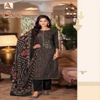 Alok Citra Wholesale Viscose Reyon With Embroidery Work Dress Material