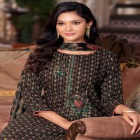 Alok Citra Wholesale Viscose Reyon With Embroidery Work Dress Material