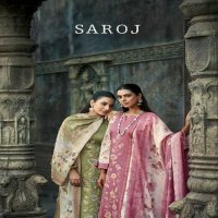 Sargam Saroj Wholesale Pure Jam Digital With Embroidery Work Dress Material