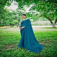 Kashvi Ruby Wholesale Moss With Diamond Work Party Wear Indian Sarees