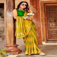 Vallabhi Karuna Vol-4 Wholesale Chiffon With Abstract Print Sarees