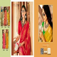 Vallabhi Karuna Vol-4 Wholesale Chiffon With Abstract Print Sarees