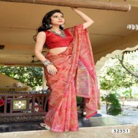 Vallabhi Karuna Vol-2 Wholesale Chiffon With Abstract Print Sarees