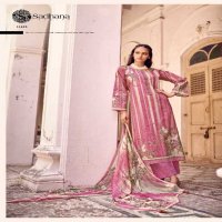 Sadhana Rohi Wholesale Pure Lawn Cotton With Fancy Work Salwar Suits