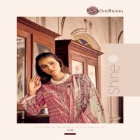 Sadhana Rohi Wholesale Pure Lawn Cotton With Fancy Work Salwar Suits