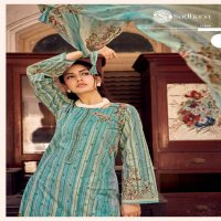 Sadhana Rohi Wholesale Pure Lawn Cotton With Fancy Work Salwar Suits