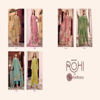 Sadhana Rohi Wholesale Pure Lawn Cotton With Fancy Work Salwar Suits