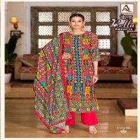 alok suit present bella vol 15 digital printed muslin salwar kameez for womens