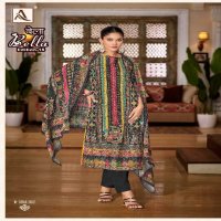 alok suit present bella vol 15 digital printed muslin salwar kameez for womens